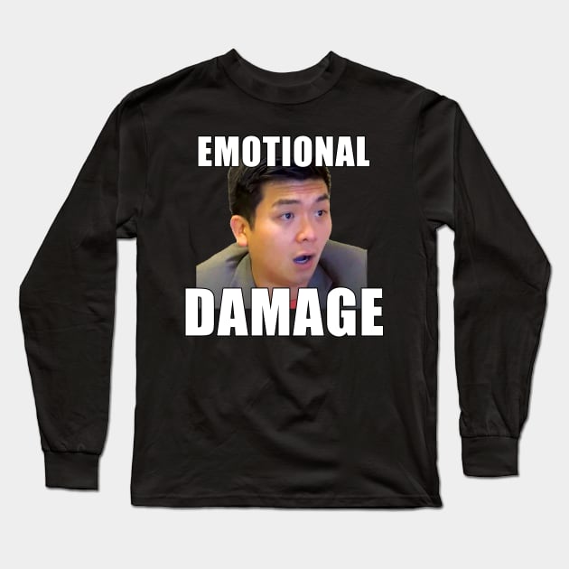 EMOTIONAL DAMAGE meme Long Sleeve T-Shirt by WELP